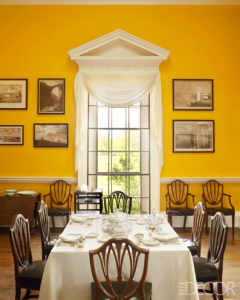 dining room monticello yellow